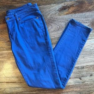 Mossimo Blue Curvy Skinny Jeans - Fit 4